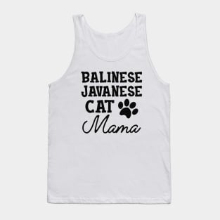 Balinese Javanese Cat Mama Tank Top